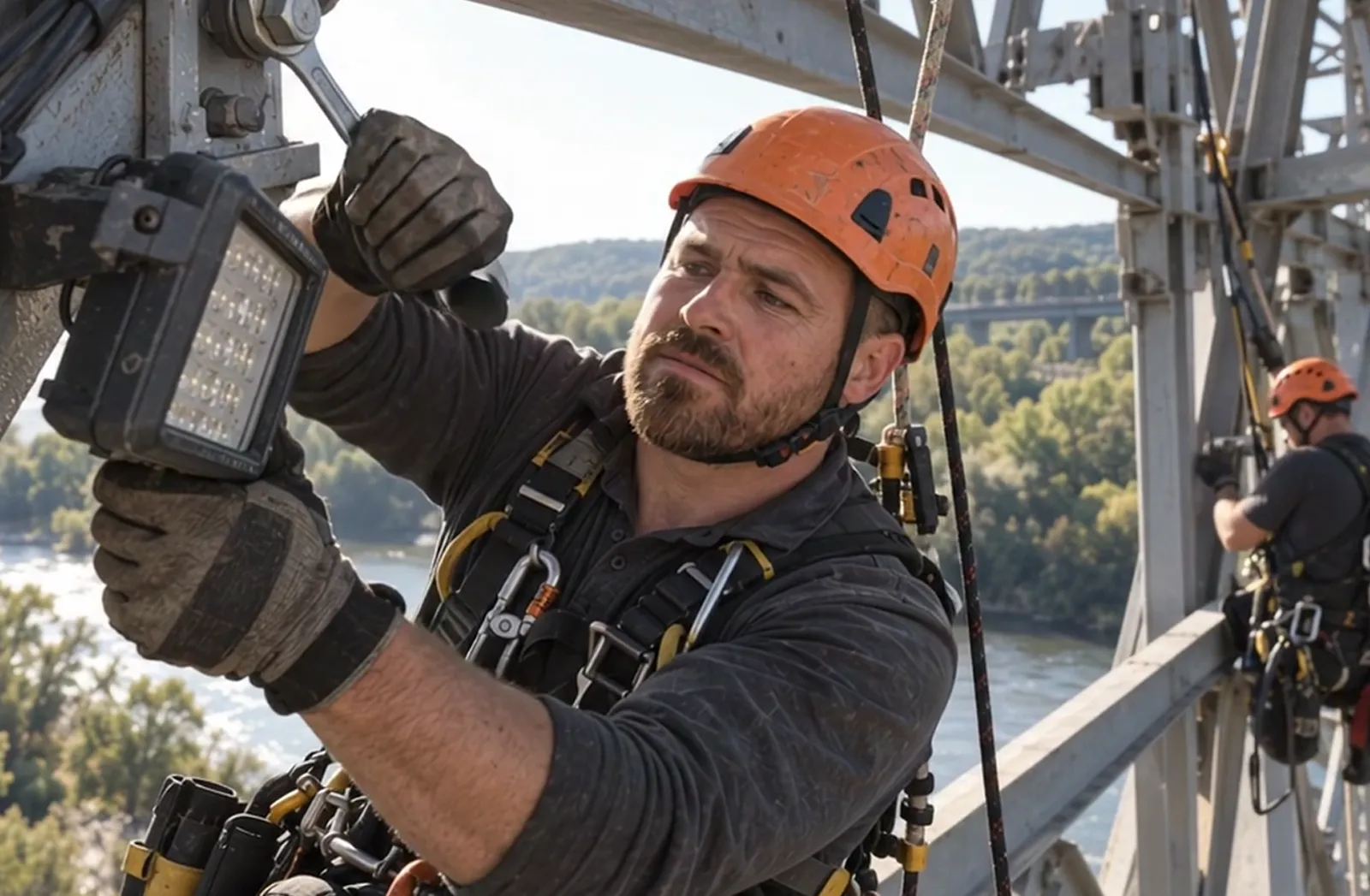 Rope access services — reaching every part of the building